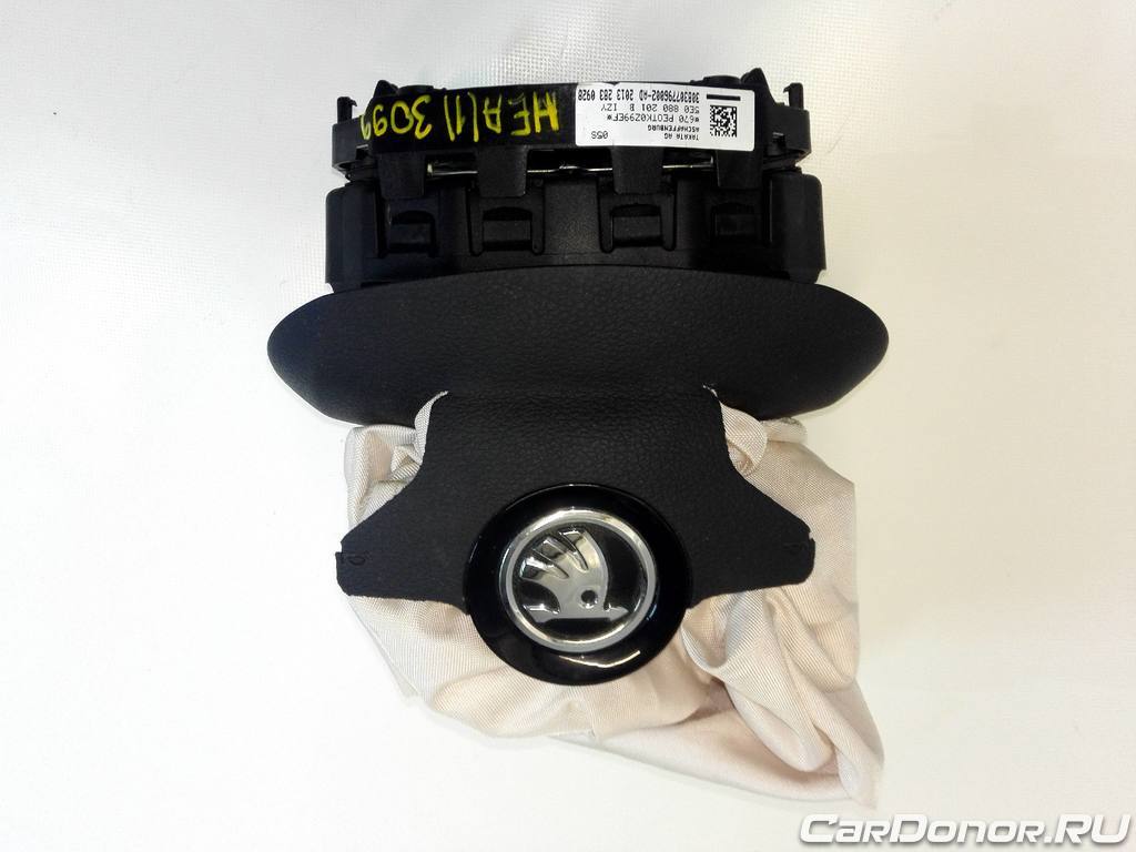 Подушка безопасности водителя (AIRBAG) б/у для Skoda Octavia