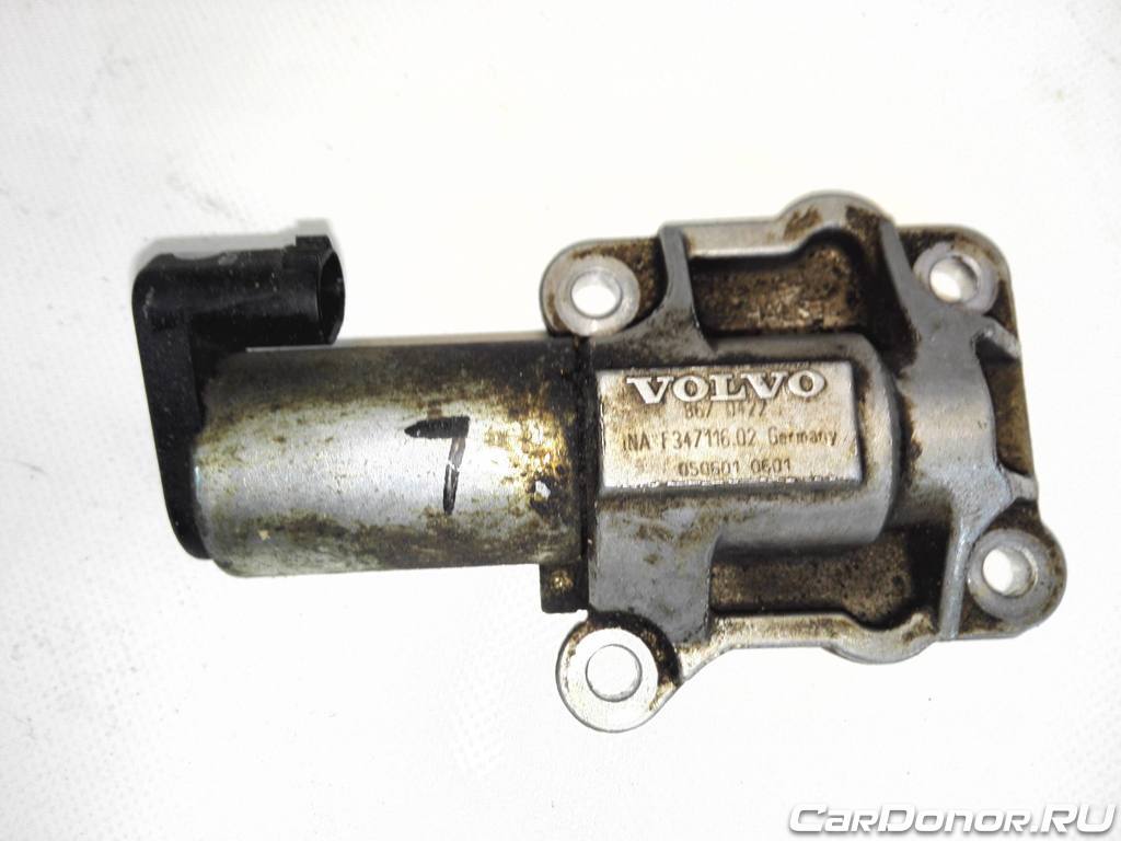 Клапан электромагнитный левый б/у для Volvo S60