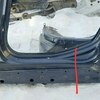 Порог левый  (элемент кузова) б/у для BMW 3 серия - 1