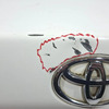 Крышка багажника б/у для Toyota Corolla - 4