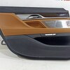 Обшивка задней двери левая б/у для BMW 7 серия